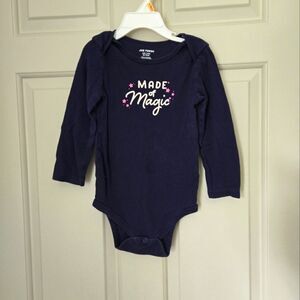 10/$10 Joe Fresh long sleeve onesie 18-24m